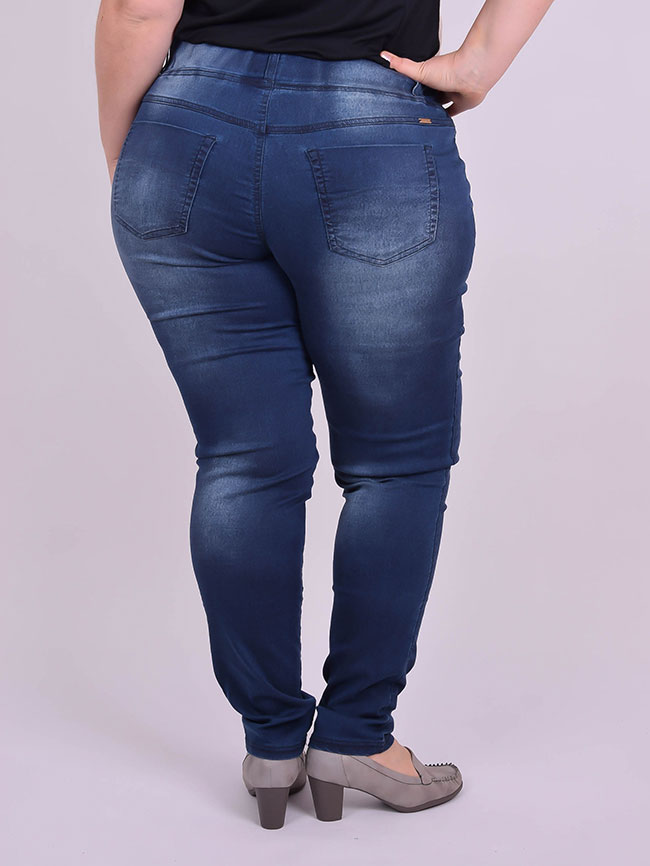 calça jeans lycra plus size